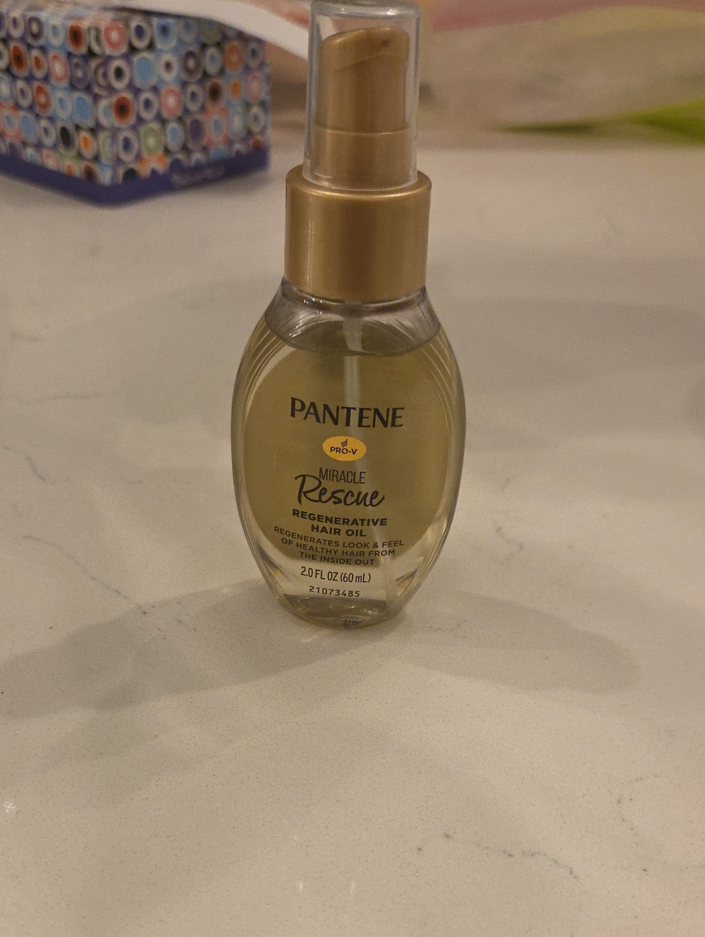Miracle Rescue Regenerative Hair Oil - Gold